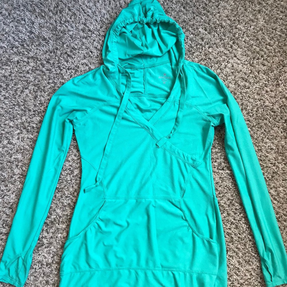 Athleta Teal Tunic Rashguard UPF50+ XS